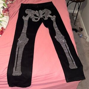 MNML skeleton jeans